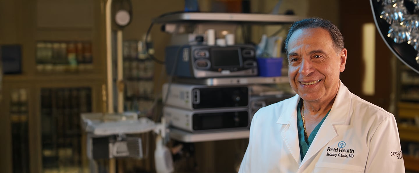 Reid Health Cardiothoracic Surgeon, Dr. Mohey Saleh 