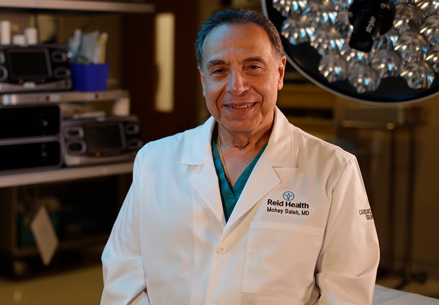 Reid Health Cardiothoracic Surgeon, Dr. Mohey Saleh 