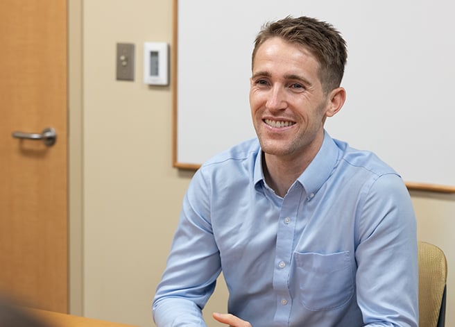 Reid Health's Sport Medicine Surgeon Dr. Connor Hoban