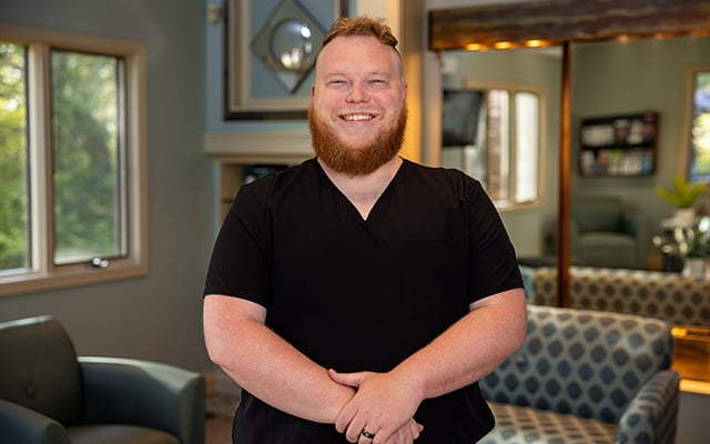 Reid Health Massage Therapist, Nikolas Vail