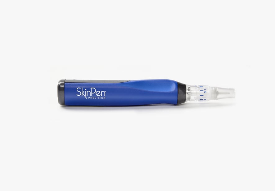 An example of the SkinPen Microneedling device used