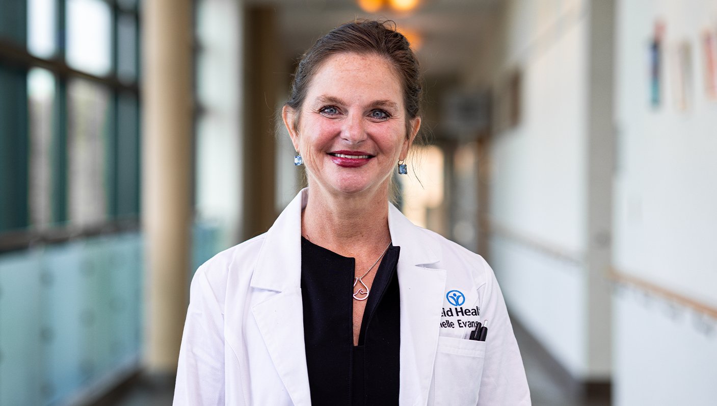 Reid Health's UroGyn provider, Janelle Evans, MD