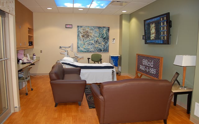 The Peek a Baby suite at Reid Health main campus in Richmond