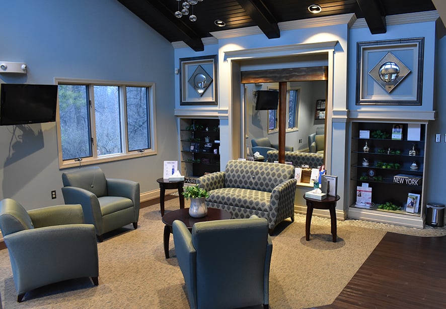 Revive Spa and Skincare waiting room