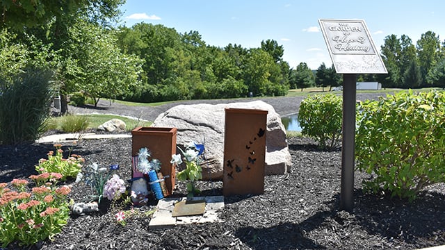 The Garden of Healing at Reid Health Main Campus