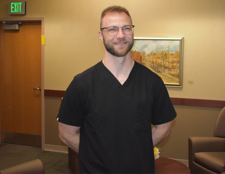 Photo is of Brent Morrison, Reid Health's August 2026 Ambassador