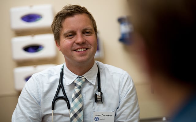 Reid Health's Audiologist, Jason Casselman, AuD 