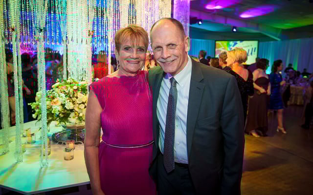 Daniel Wegg, MD and guest attending Kaleidoscope 