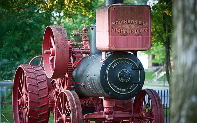 Historical stream trasher from Rochin and Co. once based in Richmond, Indiana
