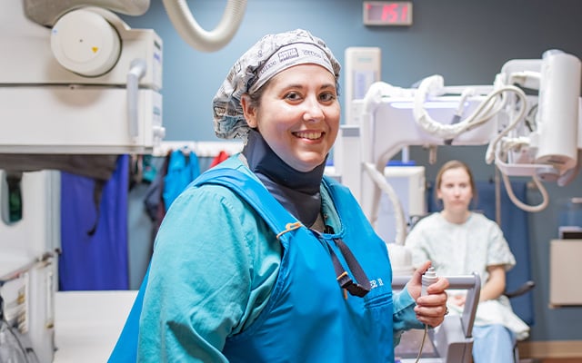 Reid Health's X-Ray Tech,  Elizabeth “Liz” S.