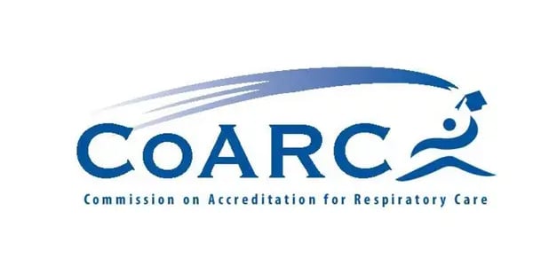 Commission on Accreditation for Respiratory Care logo