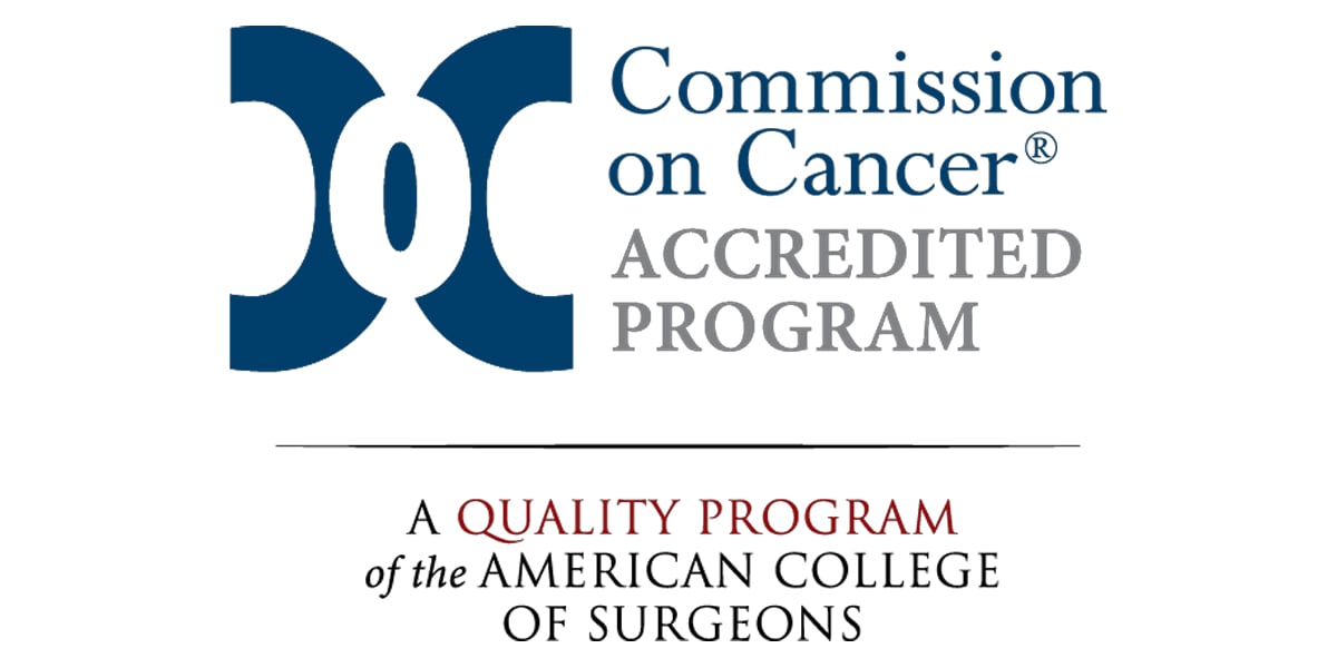 American College of Surgeons Commission on Cancer Accredited Program logo