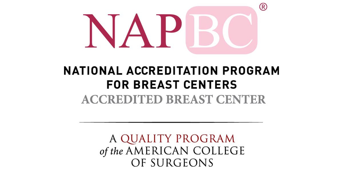 National Accreditation program for Breast Cancers (NAPBC) Accreditation Logo