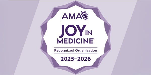 AMA Joy in Medicine 2025-2026 award logo