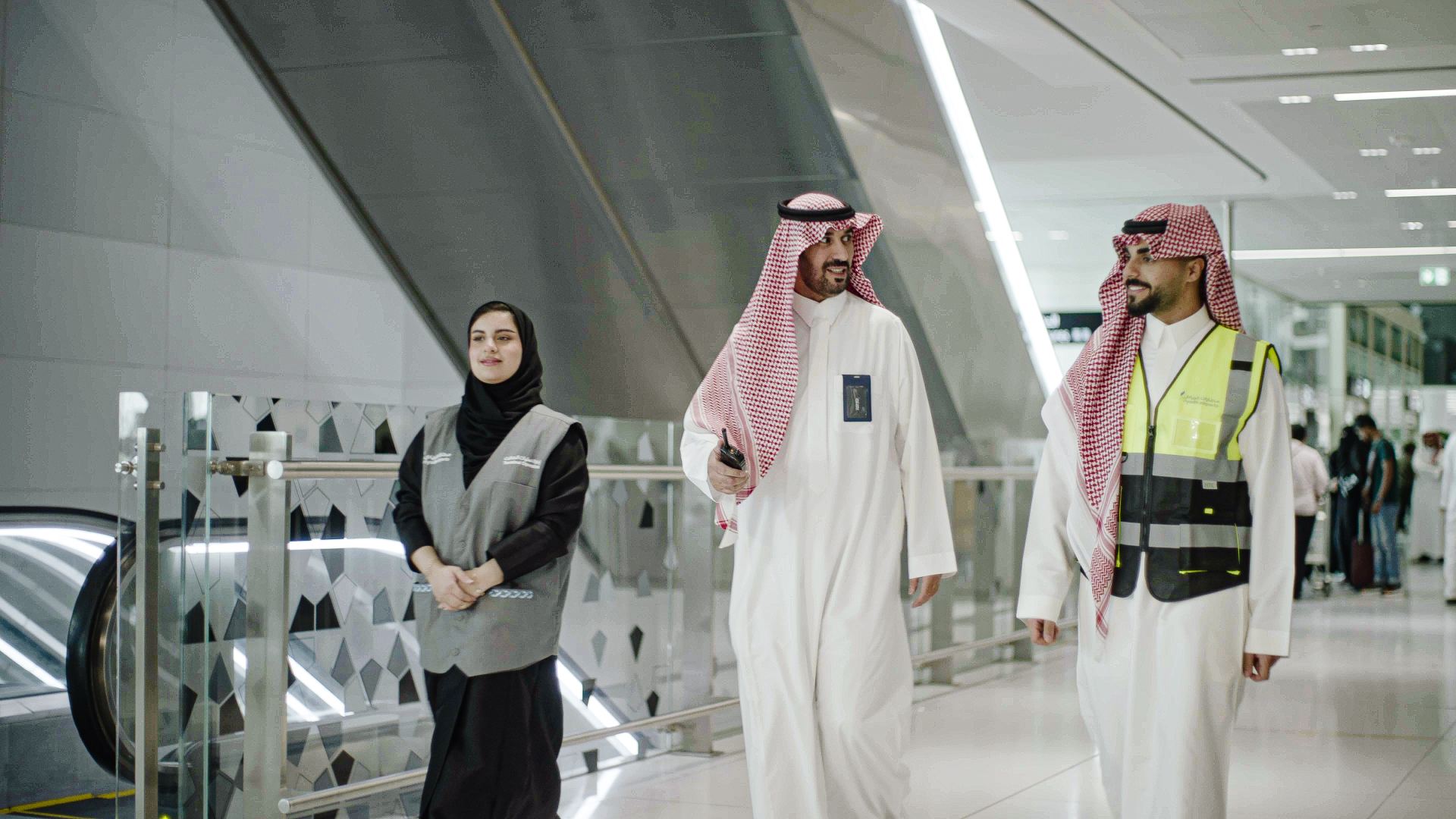 Riyadh Airports team at King Khalid International Airport