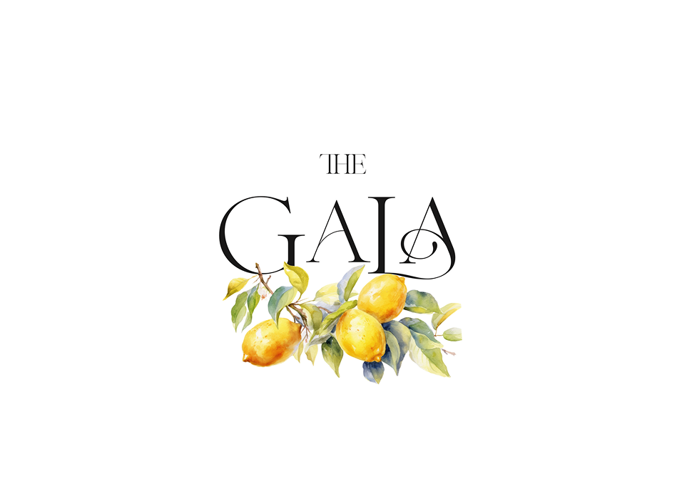 The Gala with a tasteful lemon branch