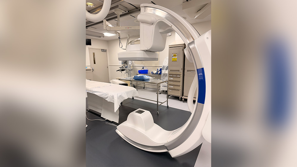 Updated cardiac catheterization lab