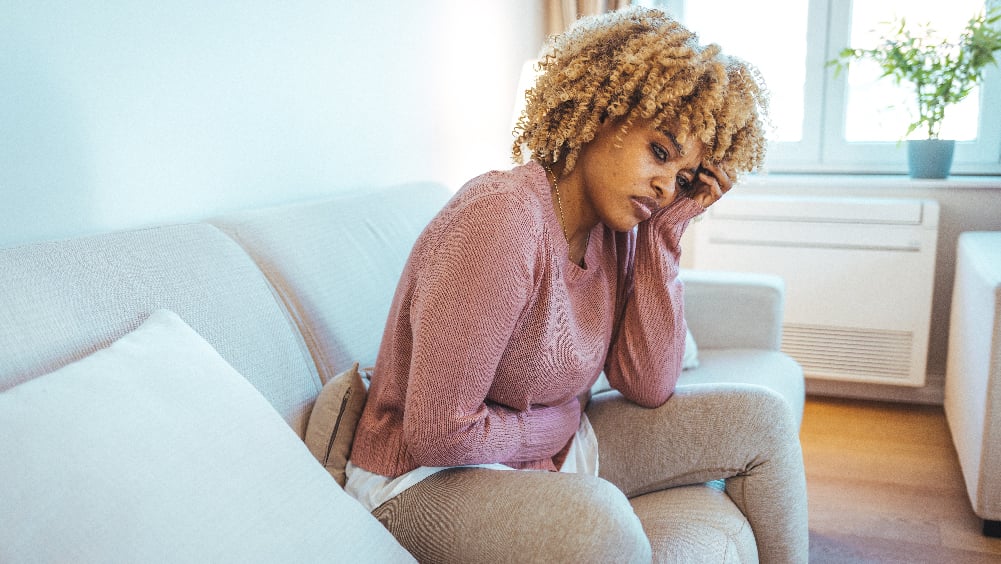 Women in pain from uterine fibroids