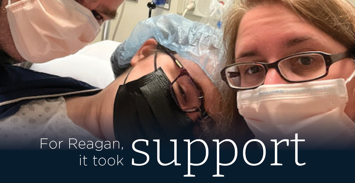 Reagan Cutler and her family