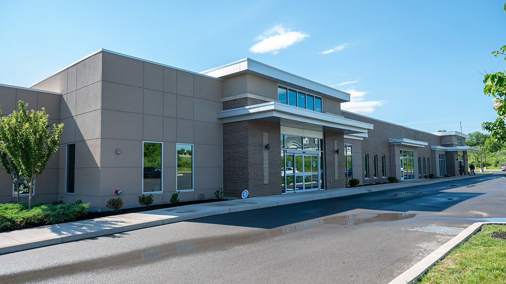 Exterior of Canandaigua medical building