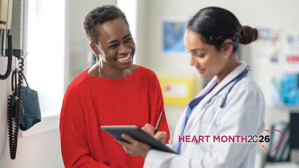 Female patient with female cardiologist