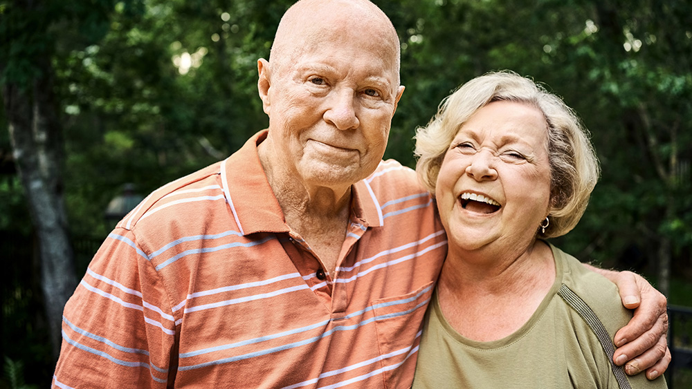 Older couple together