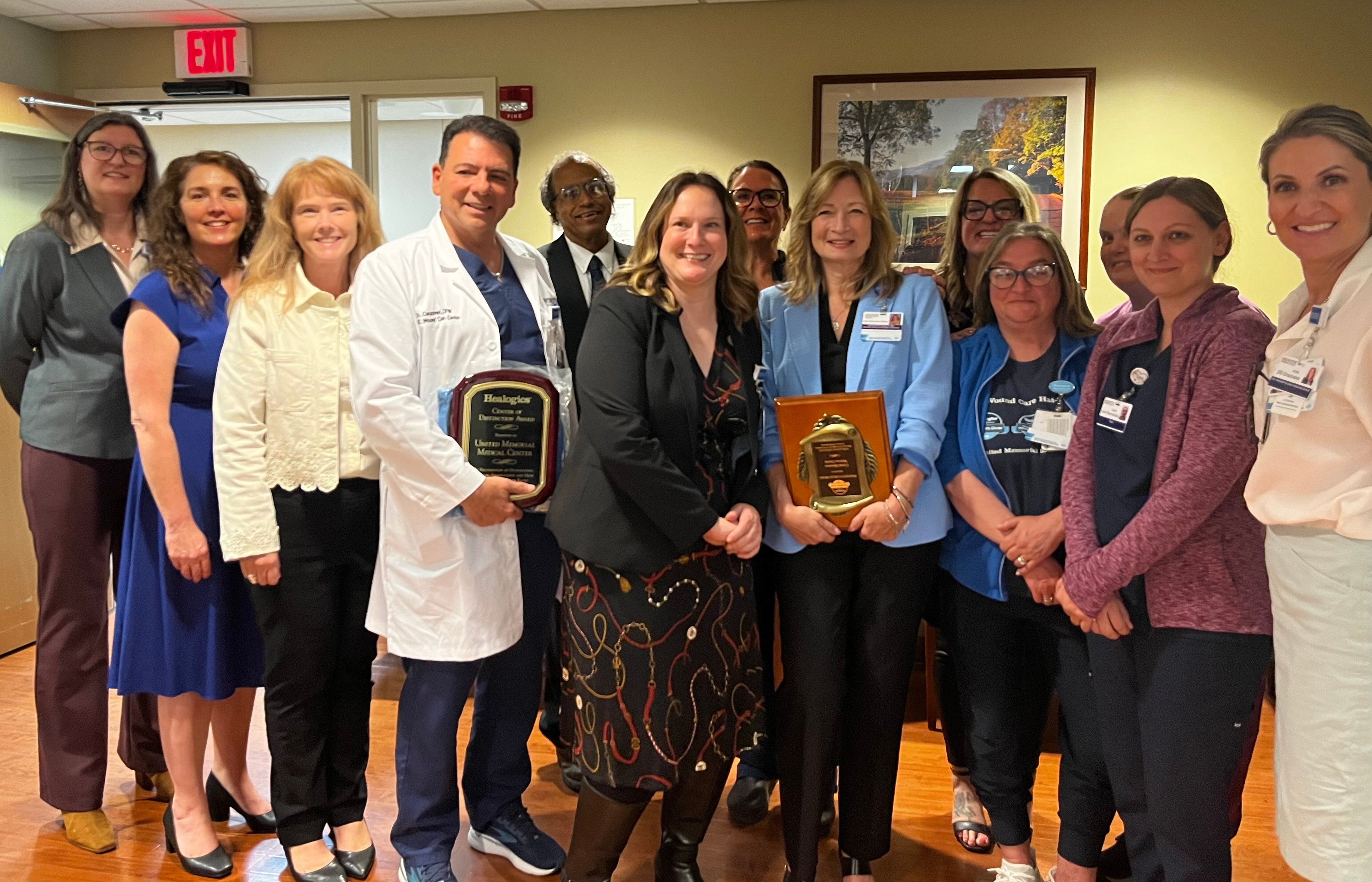 Wound Care team at UMMC
