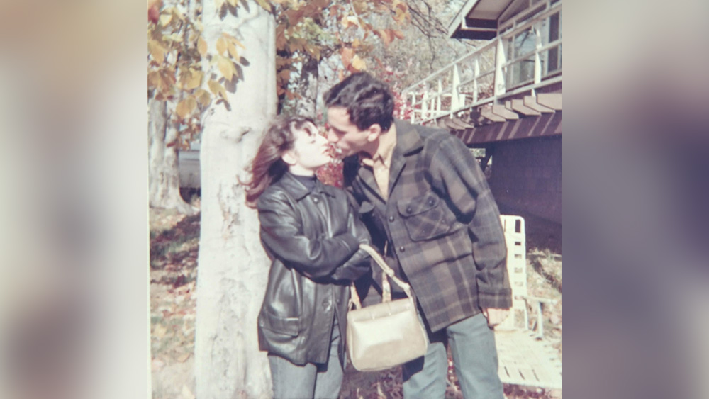 Old photo of Steve Krull and his wife Ellen