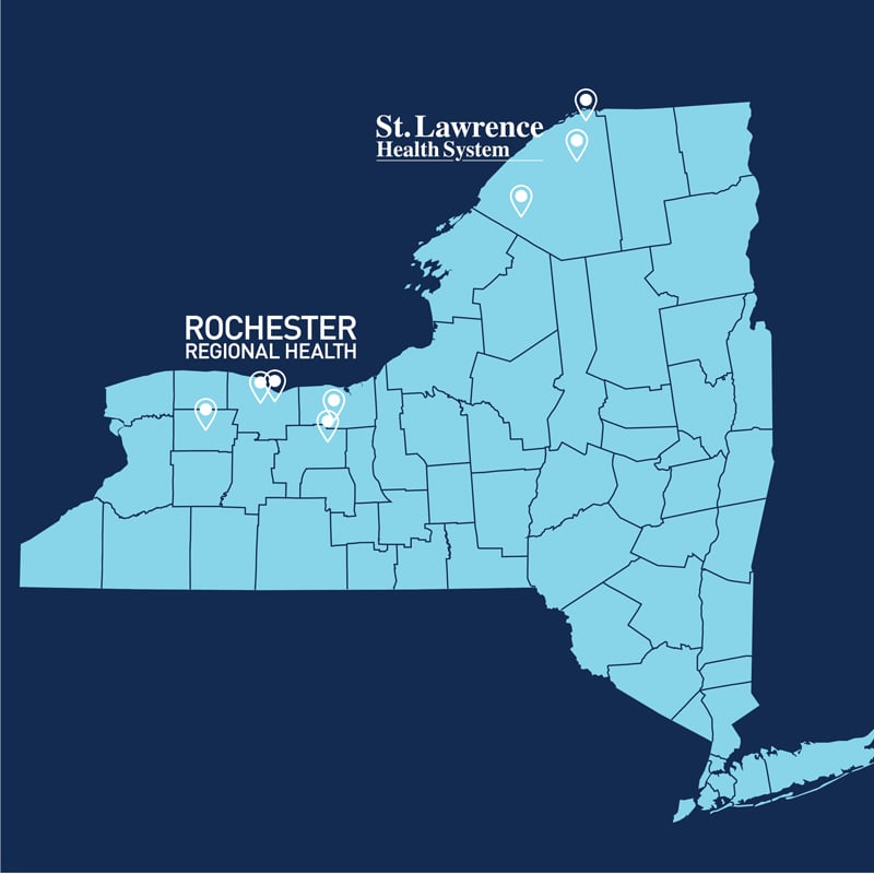 SLHS and RRH maps in the state of NY - 800 