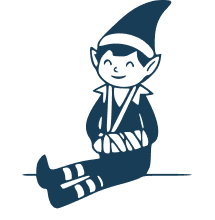 Elf with injury
