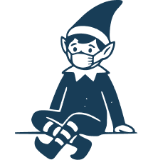 Elf touched by human