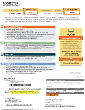 Sample Bill