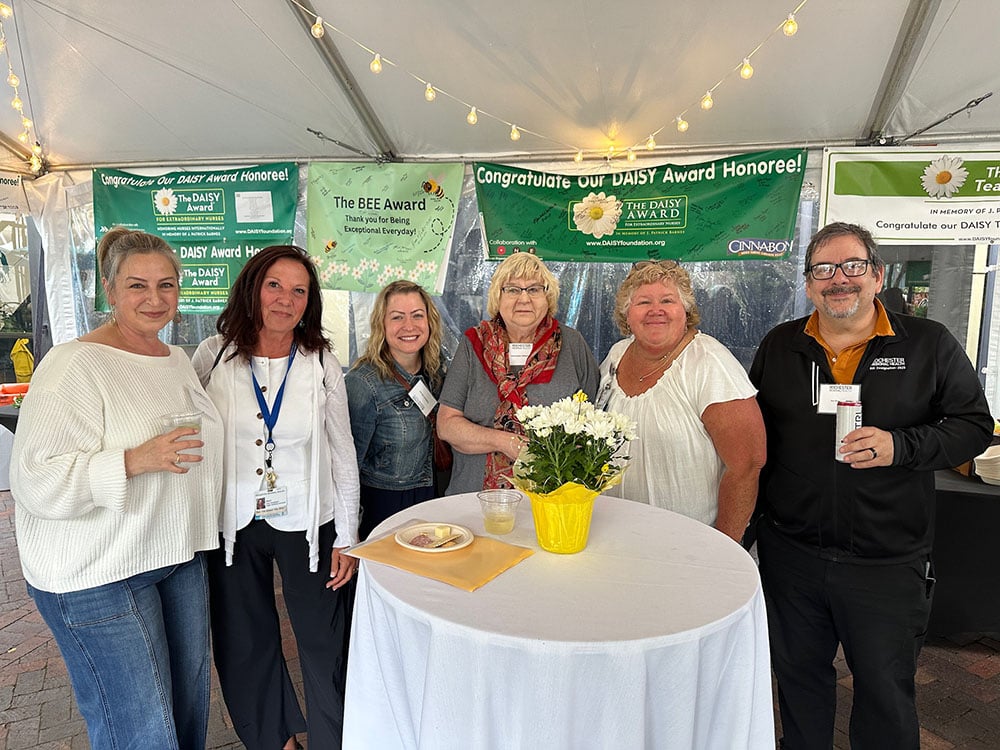 Nursing professionals celebrate awards