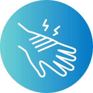 symbol hand tingling