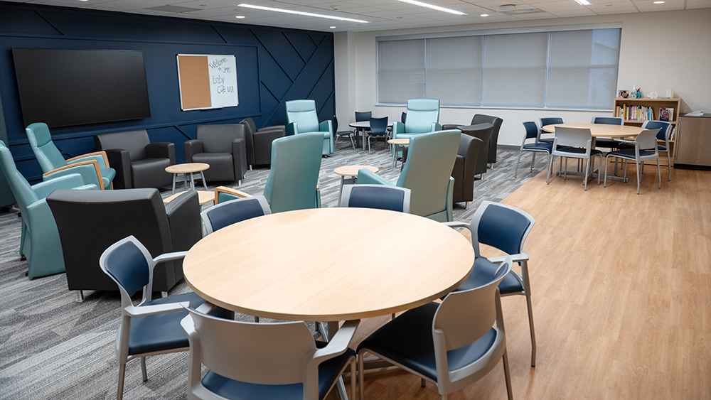 Interior image of Healthy Living Campus Baby Cafe