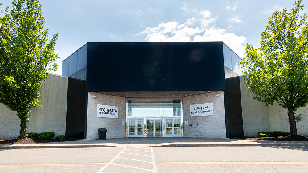 College of Health Careers Front Entrance