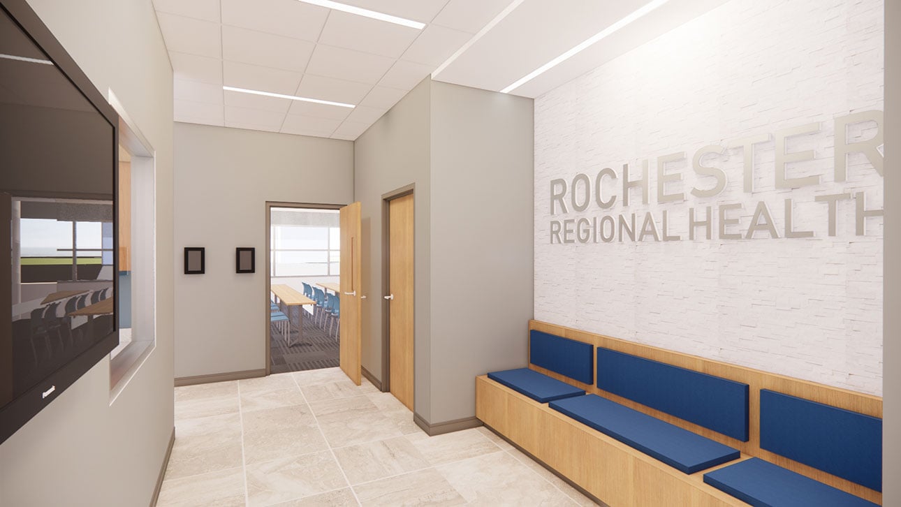 lobby area