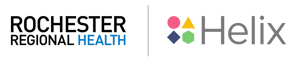 Rochester Regional Health and Helix Logo
