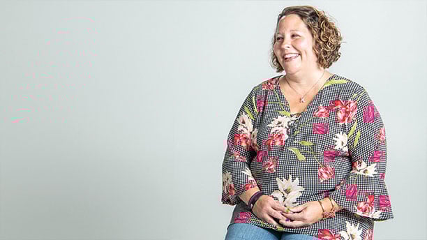Nicole Snyder, a breast cancer patient of Rochester Regional Health.