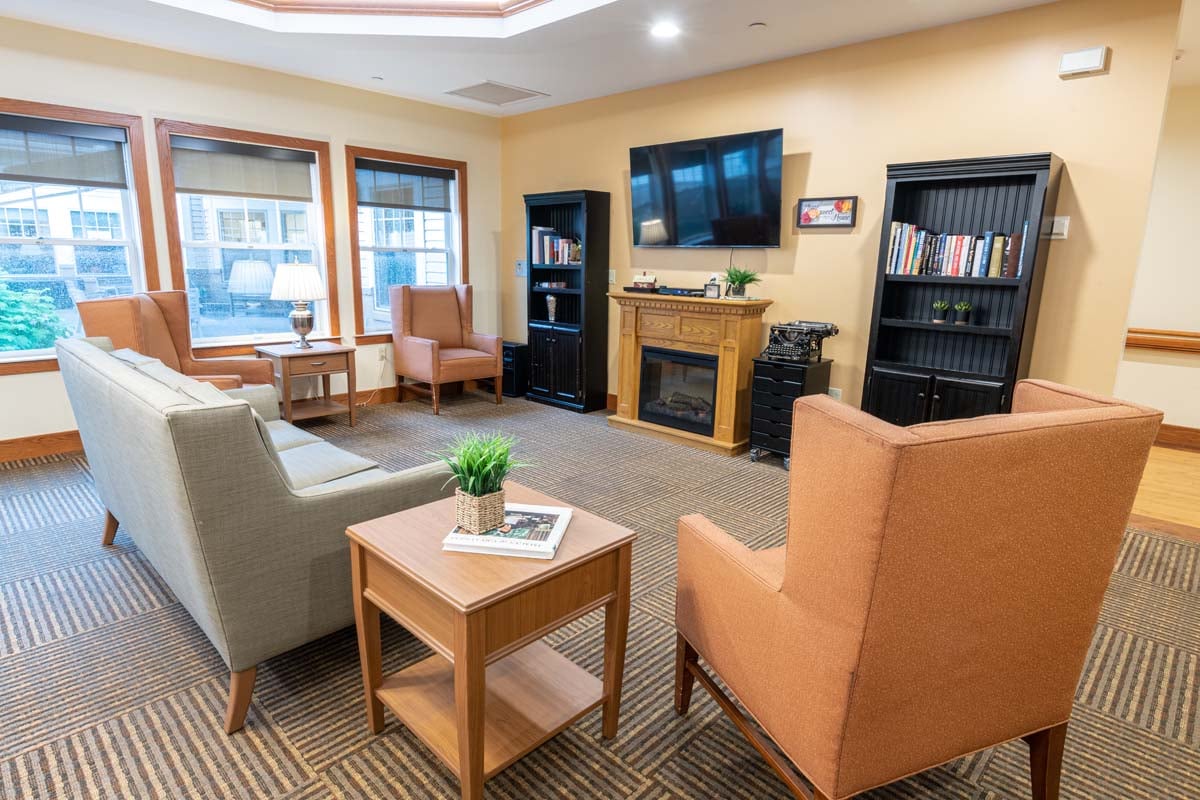 Wegmans Family Cottages - Community Living Area