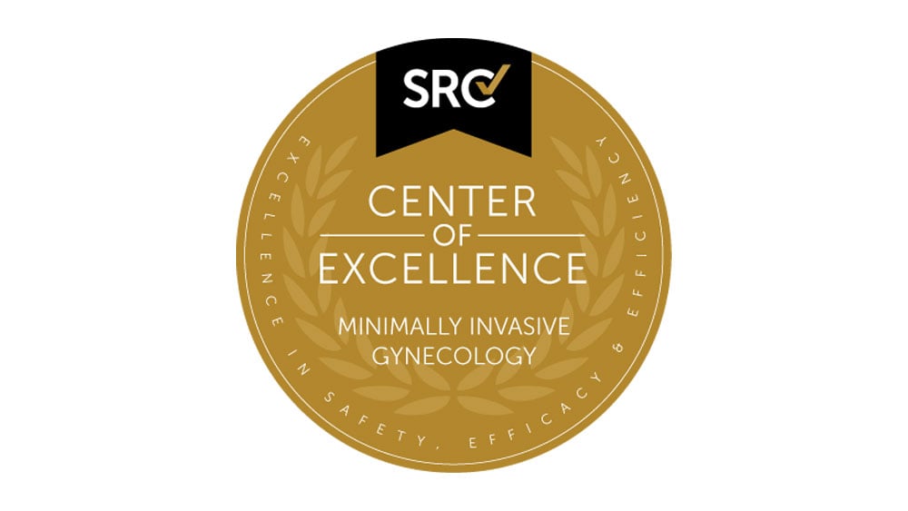 src center of excellence minimally invasive gynecology seal