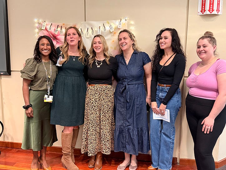 group of women at Remembrance Ceremony