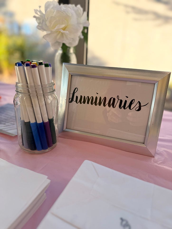 sign to create a luminary for Pregnancy & Infant Loss Awareness Day