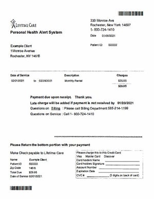 Lifetime bill