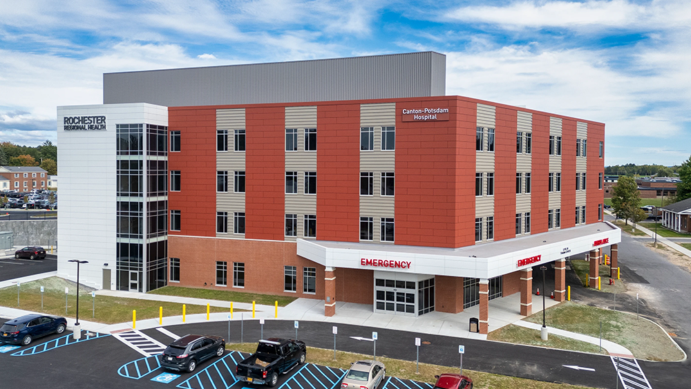 Canton-Potsdam Hospital Emergency Building