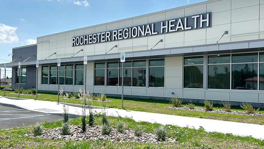 Exterior image of Rochester Regional Health Geneva Medical Campus
