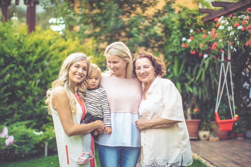 women - family