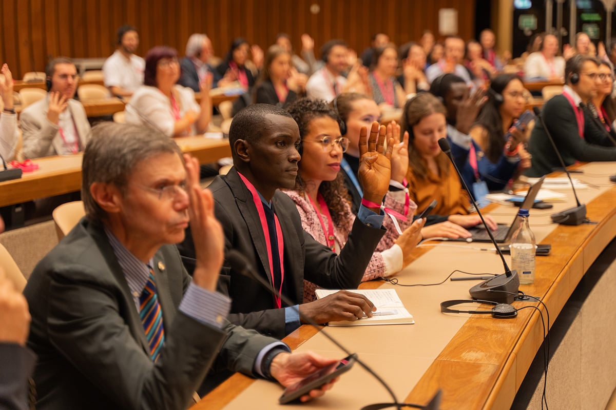 Rotaract Day at the United Nations in Geneva, Switzerland.