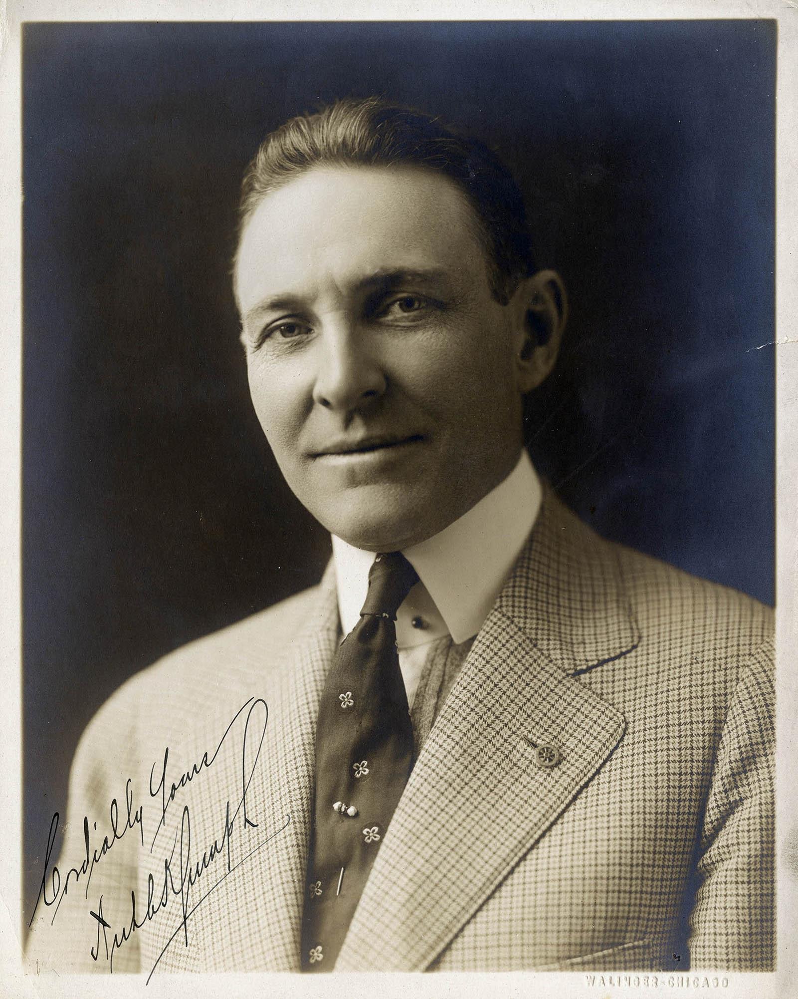 Arch C. Klumph, 1916-17 Rotary president and 1928-35 Rotary Foundation trustee chair. Circa 1916.