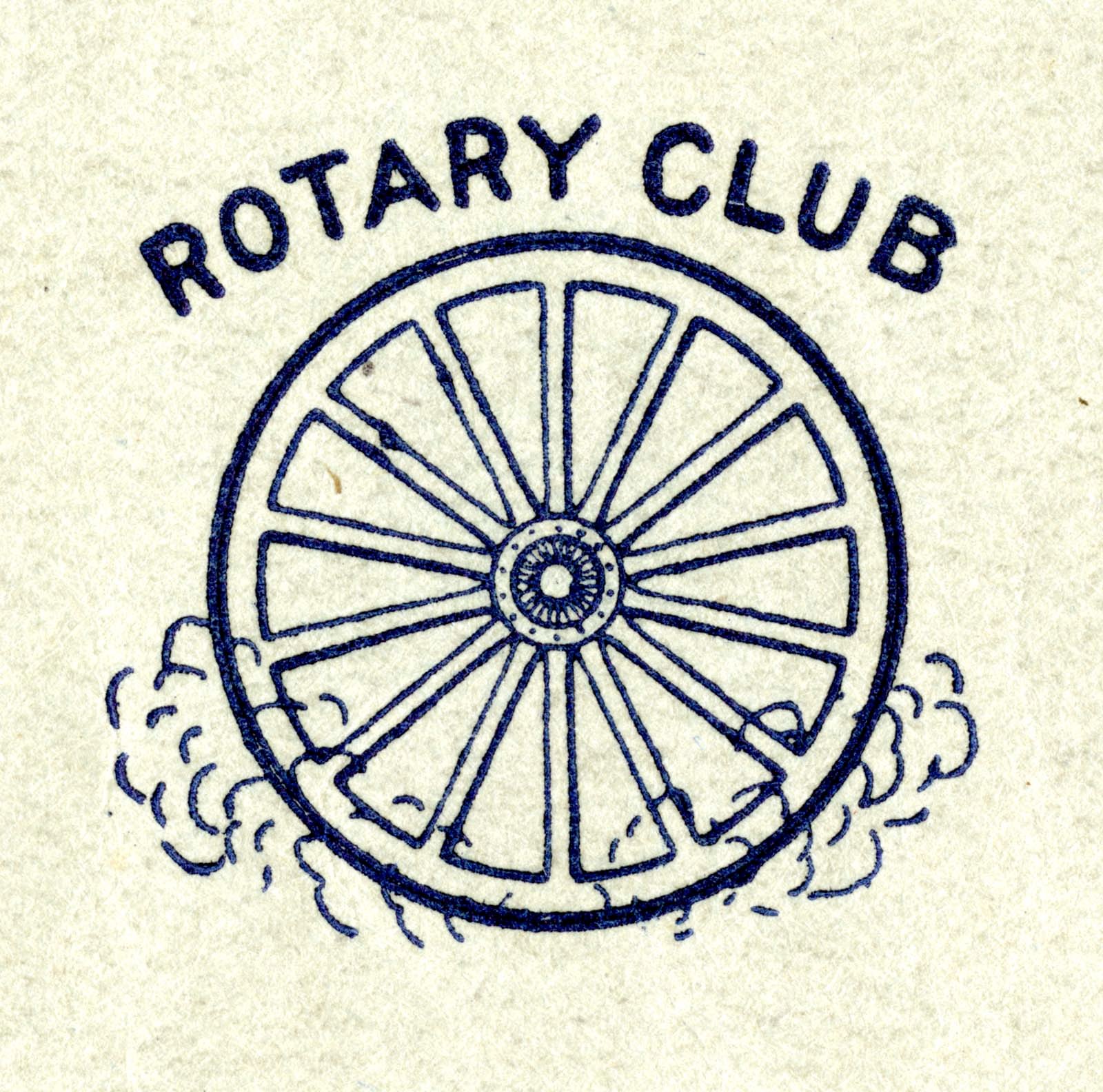 Rotary Club of Chicago emblem, circa 1906.